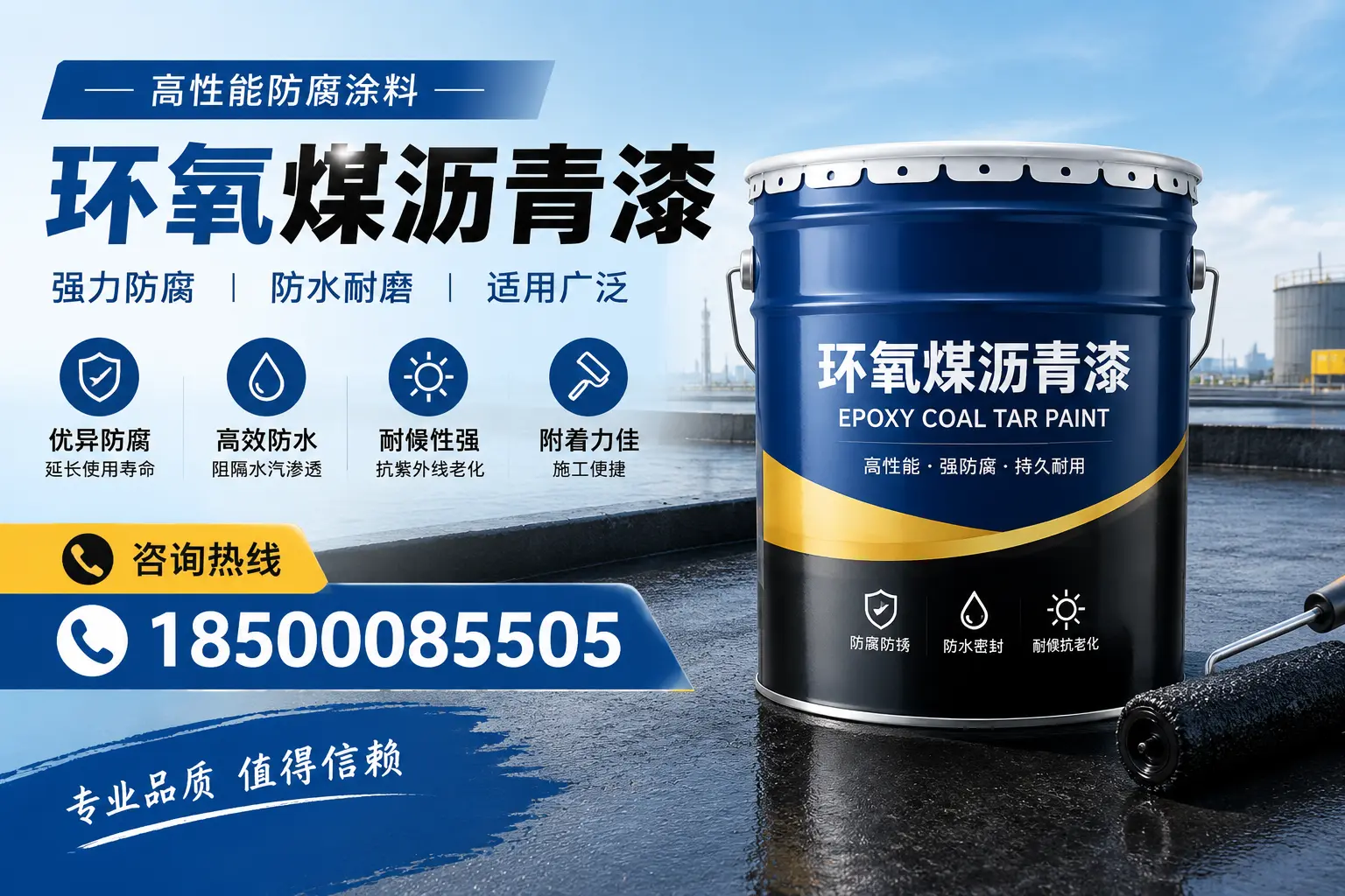 环氧煤沥青漆的主要成分与功能，鞍山用户深度了解